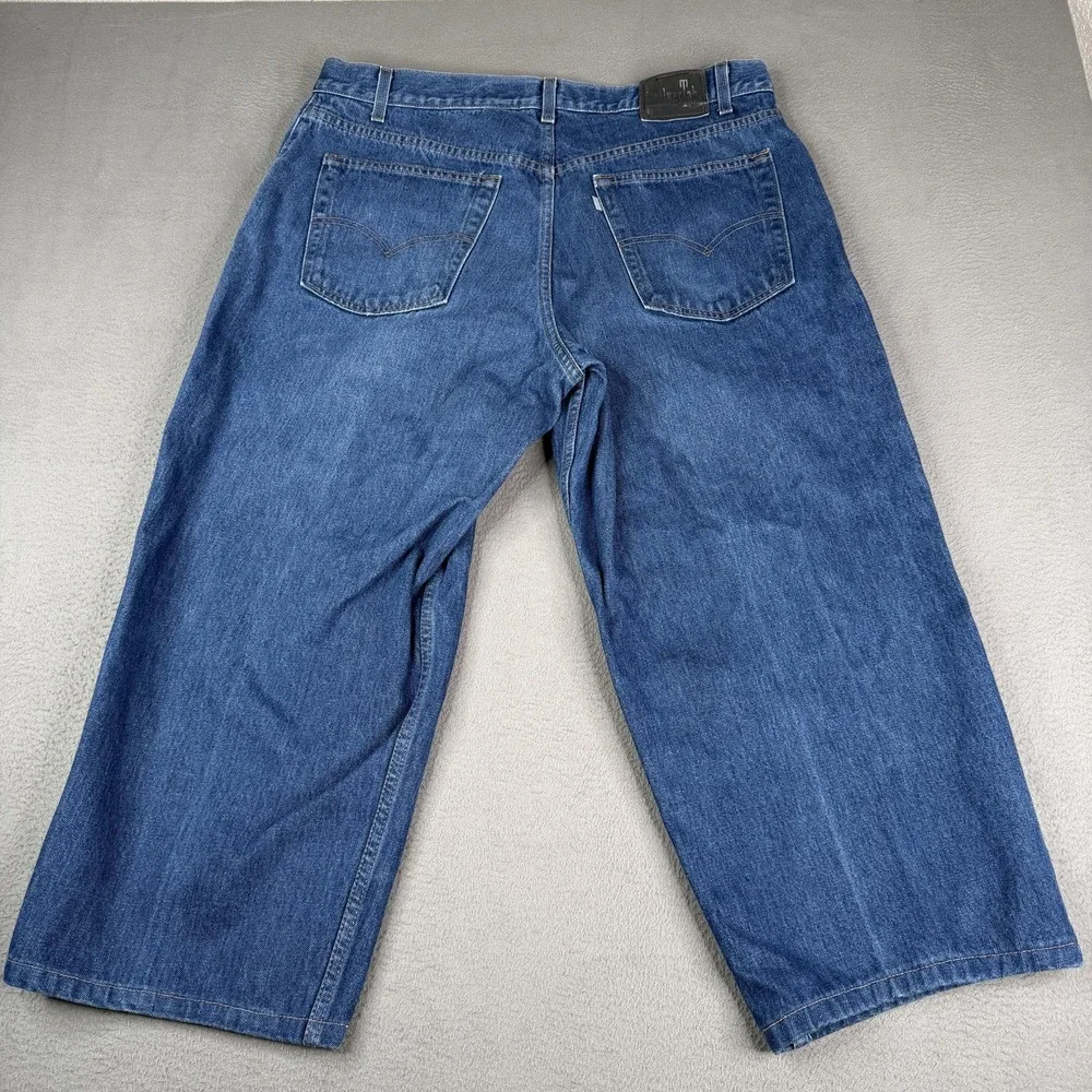 Vintage Levis Silvertab Baggy Jeans Mens 38x24 Blue‎ Denim Loose Fit Grunge 90s